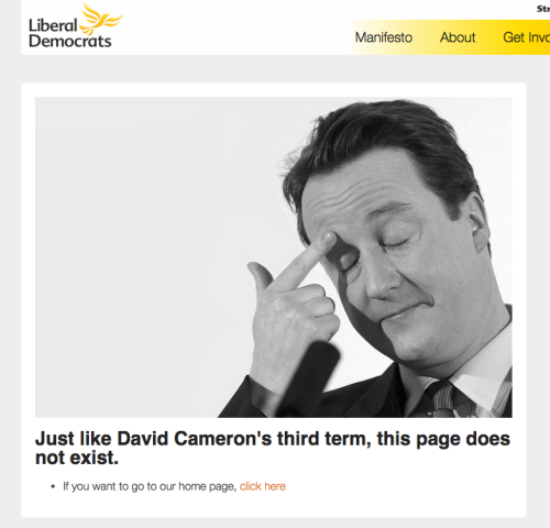 Just like David Cameron's third term, this page does not exist